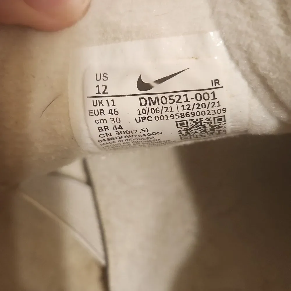 Nike men minor